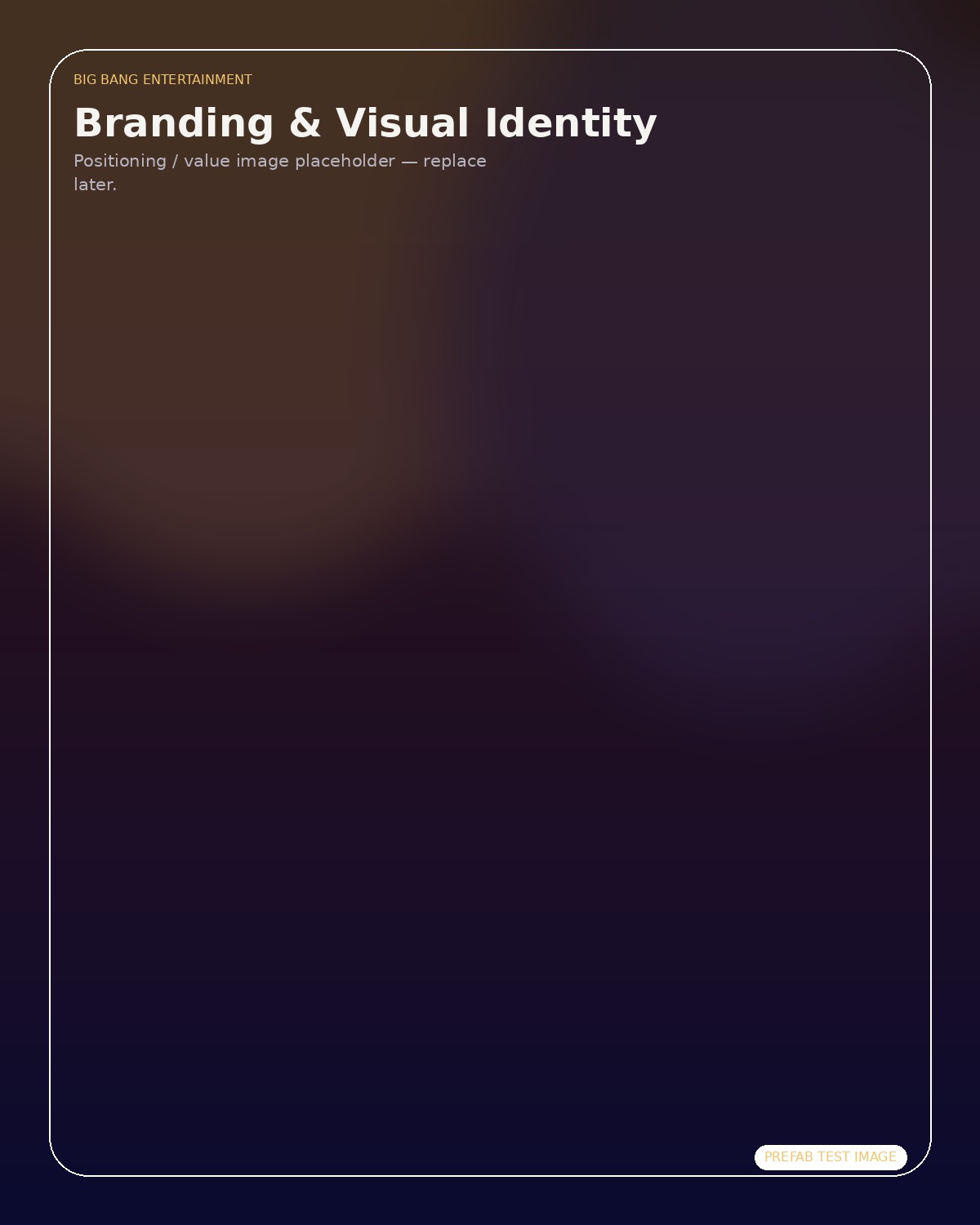 Branding & Visual Identity positioning visual